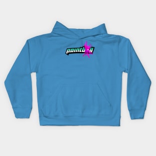 Paintball exploding logo Kids Hoodie